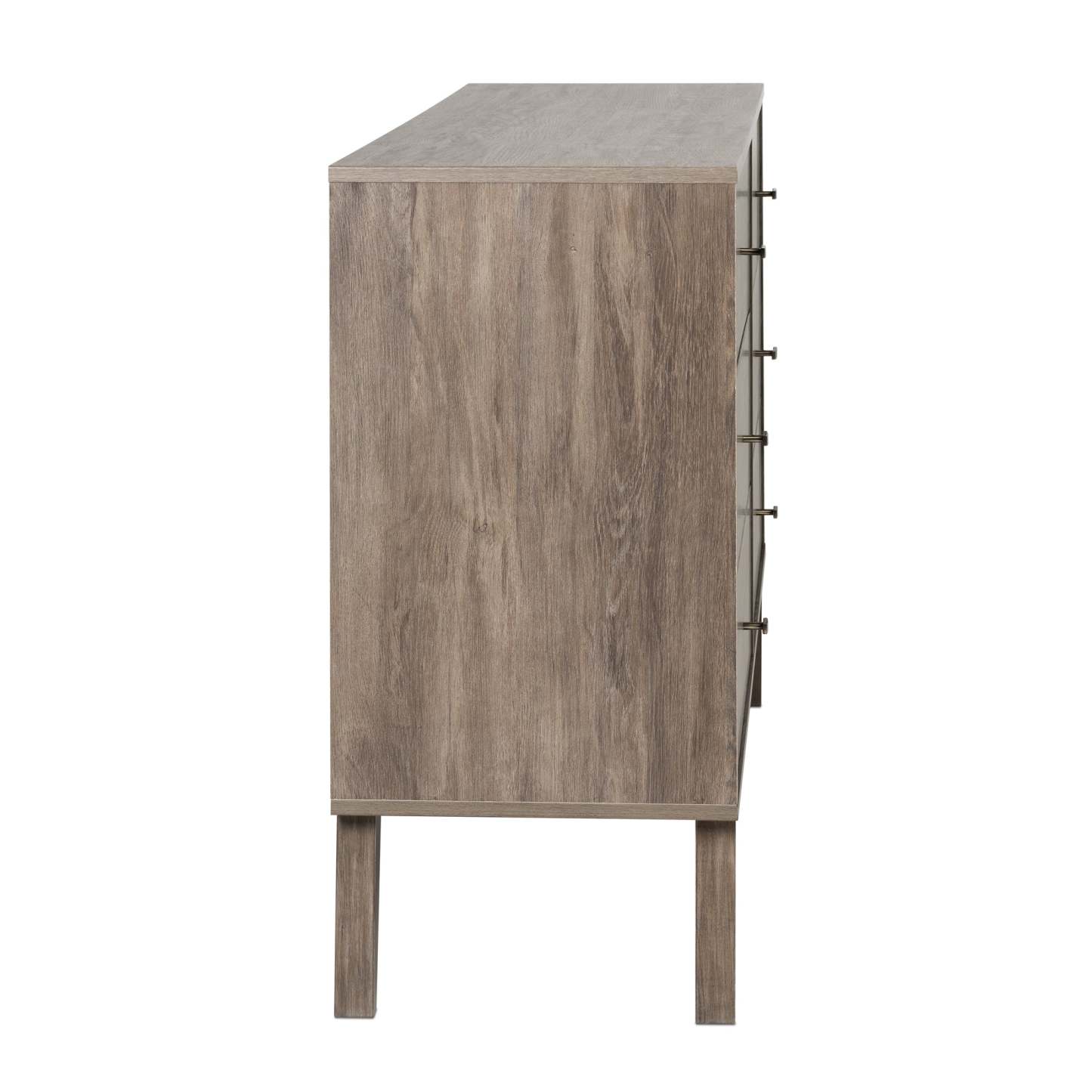 Commode Milo 6 tiroirs - Drifted Grey|Commode Milo à 6 tiroirs - gris délavé