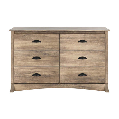 Salt Spring Kids 6-Drawer Dresser - Drifted Grey|Commode Salt Spring à 6 tiroirs pour enfants - gris délavé