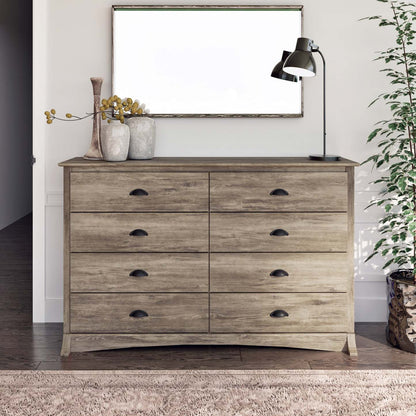 Salt Spring 8-Drawer Dresser - Drifted Grey|Commode Salt Spring à 8 tiroirs - gris délavé