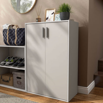 DH BASIC Système de rangement moderne en bois personnalisable et empilable - Étagères cubiques, armoire à tiroirs, bibliothèque avec portes par Denhour