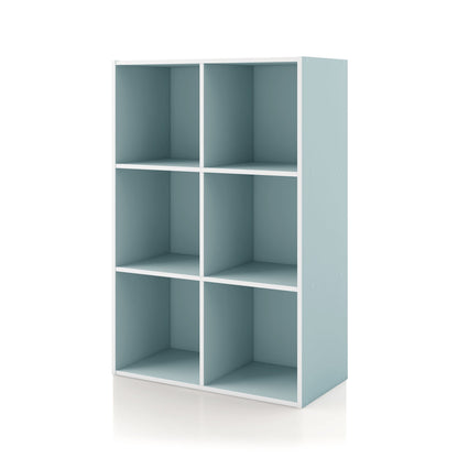 DH BASIC Système de rangement moderne en bois personnalisable et empilable - Étagères cubiques, armoire à tiroirs, bibliothèque avec portes par Denhour
