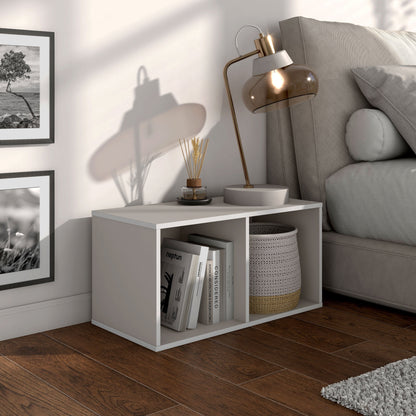 DH BASIC Système de rangement moderne en bois personnalisable et empilable - Étagères cubiques, armoire à tiroirs, bibliothèque avec portes par Denhour