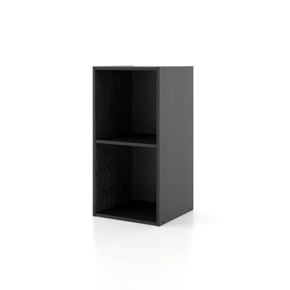DH BASIC Système de rangement moderne en bois personnalisable et empilable - Étagères cubiques, armoire à tiroirs, bibliothèque avec portes par Denhour