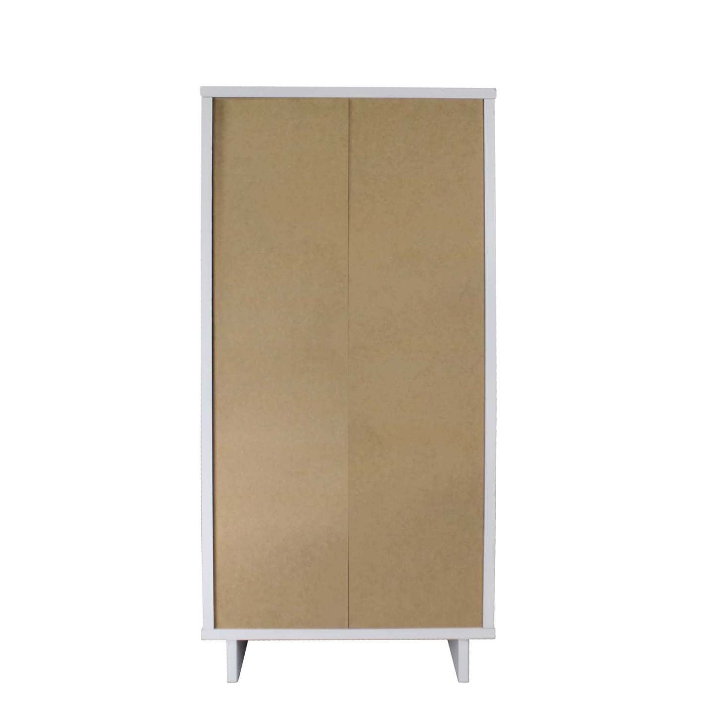 Manhattan Comfort Granville Tall 23.62 Modern Narrow Dresser with 5 Drawers - Blanc|Grande commode mince moderne Granville de Manhattan Comfort de 23,62 po avec 5 tiroirs - blanche