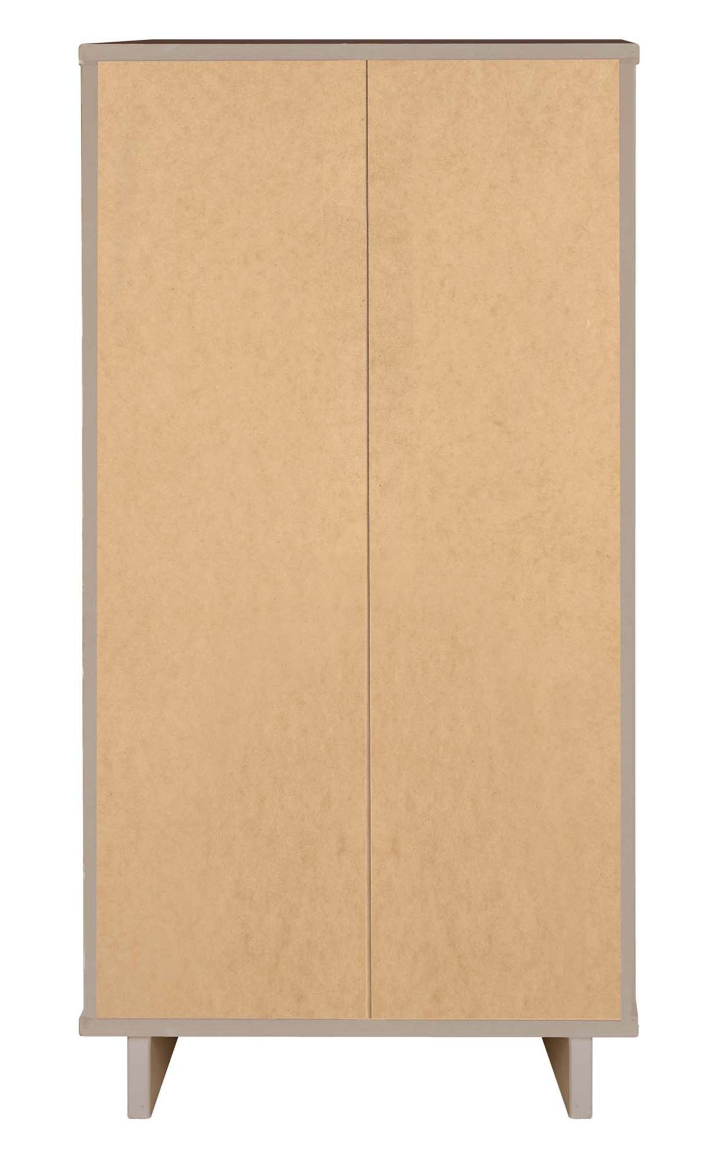 Manhattan Comfort Granville Tall 23.62 Modern Dresser with 5 Drawers - Light Grey|Grande commode moderne Granville de Manhattan Comfort de 23,62 po avec 5 tiroirs - gris clair