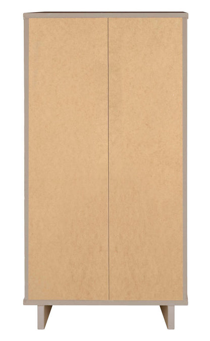 Manhattan Comfort Granville Tall 23.62 Modern Dresser with 5 Drawers - Light Grey|Grande commode moderne Granville de Manhattan Comfort de 23,62 po avec 5 tiroirs - gris clair