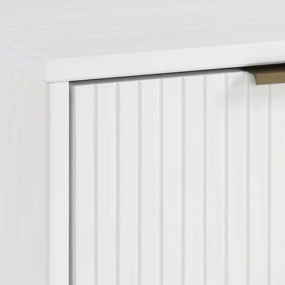 Manhattan Comfort Granville Modern Nightstand with 2 Full Extension Drawers - Sage Green|Table de nuit moderne Granville de Manhattan Comfort avec 2 tiroirs à extension complète - vert sauge