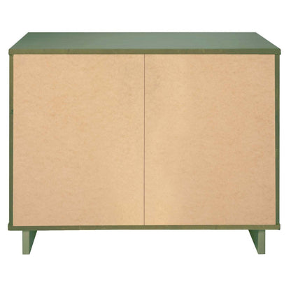 Manhattan Comfort Granville 38.18 Modern Dresser with 3 Drawers - Sage Green|Commode moderne Granville de Manhattan Comfort de 38,18 po avec 3 tiroirs - vert sauge