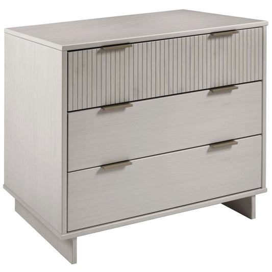 Manhattan Comfort Granville 38.18 Modern Dresser with 3 Drawers - Light Grey|Commode moderne Granville de Manhattan Comfort de 38,18 po avec 3 tiroirs - gris clair