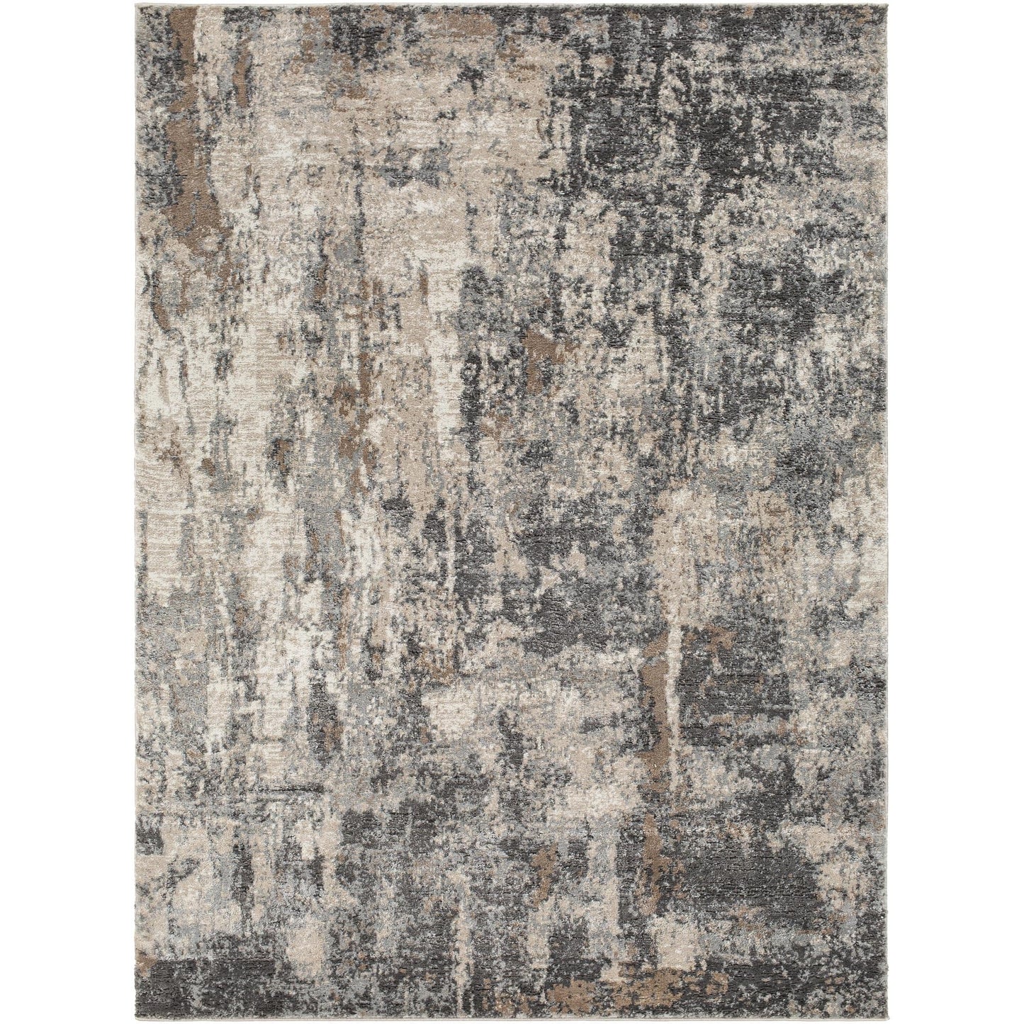 Tapis abstrait moderne Dan