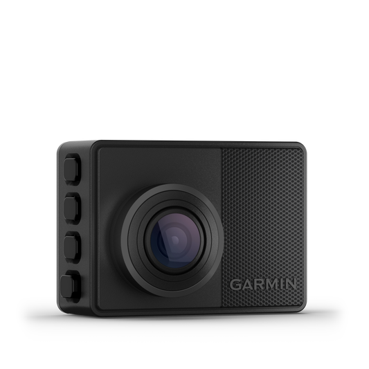 Garmin Dash Cam™ 67w - Vision à distance avec un champ de vision de 140 degrés, contrôlé par la voix, design compact