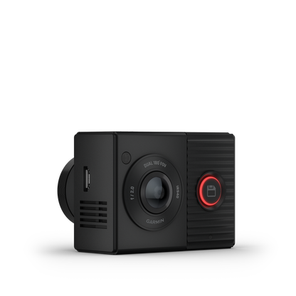 Garmin Dash Cam™ Tandem - Vision Nocturne Avec Nightglo™, Vue Intérieure À 180° Avec Enregistrement Clair De Nuit