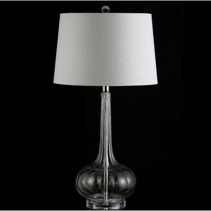 Lampe de table LED Diamante 28,5 en verre en forme de larme, rose (lot de 2) par JONATHAN Y