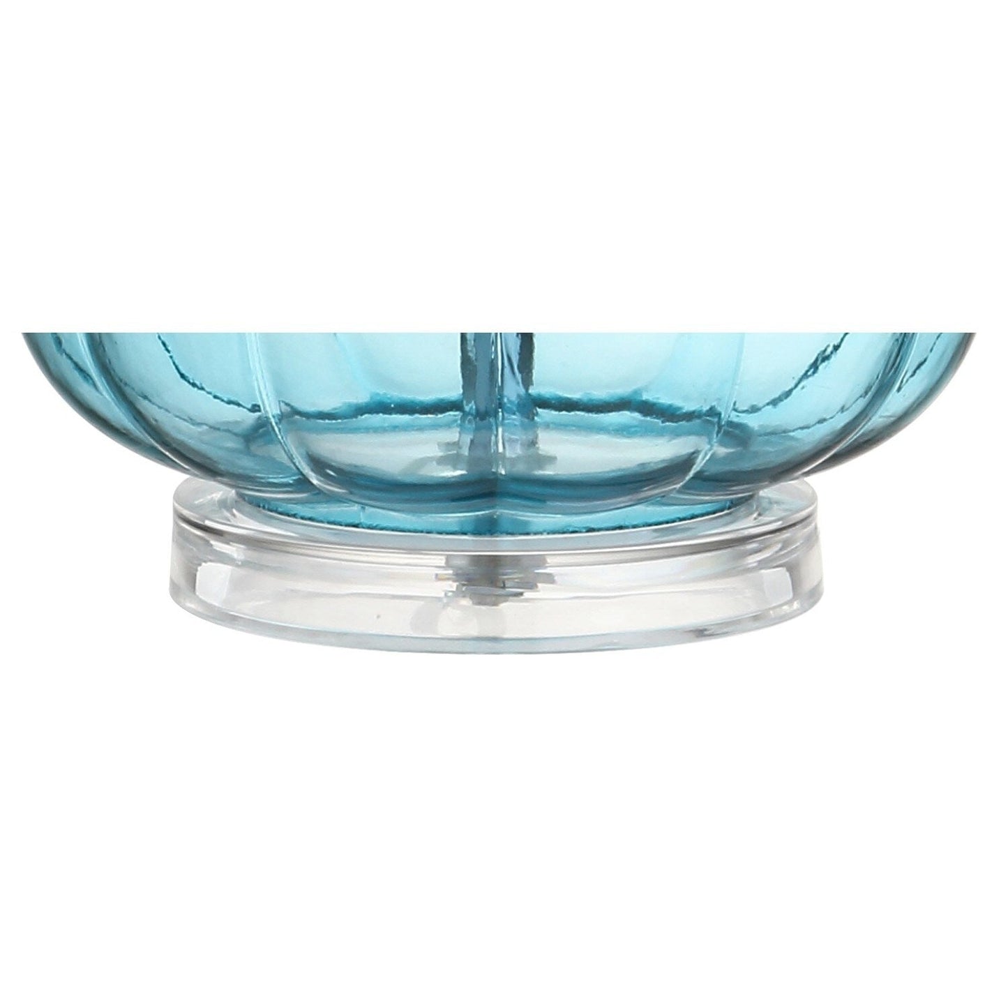 Lampe de table LED Diamante 28,5 en verre en forme de larme, rose (lot de 2) par JONATHAN Y