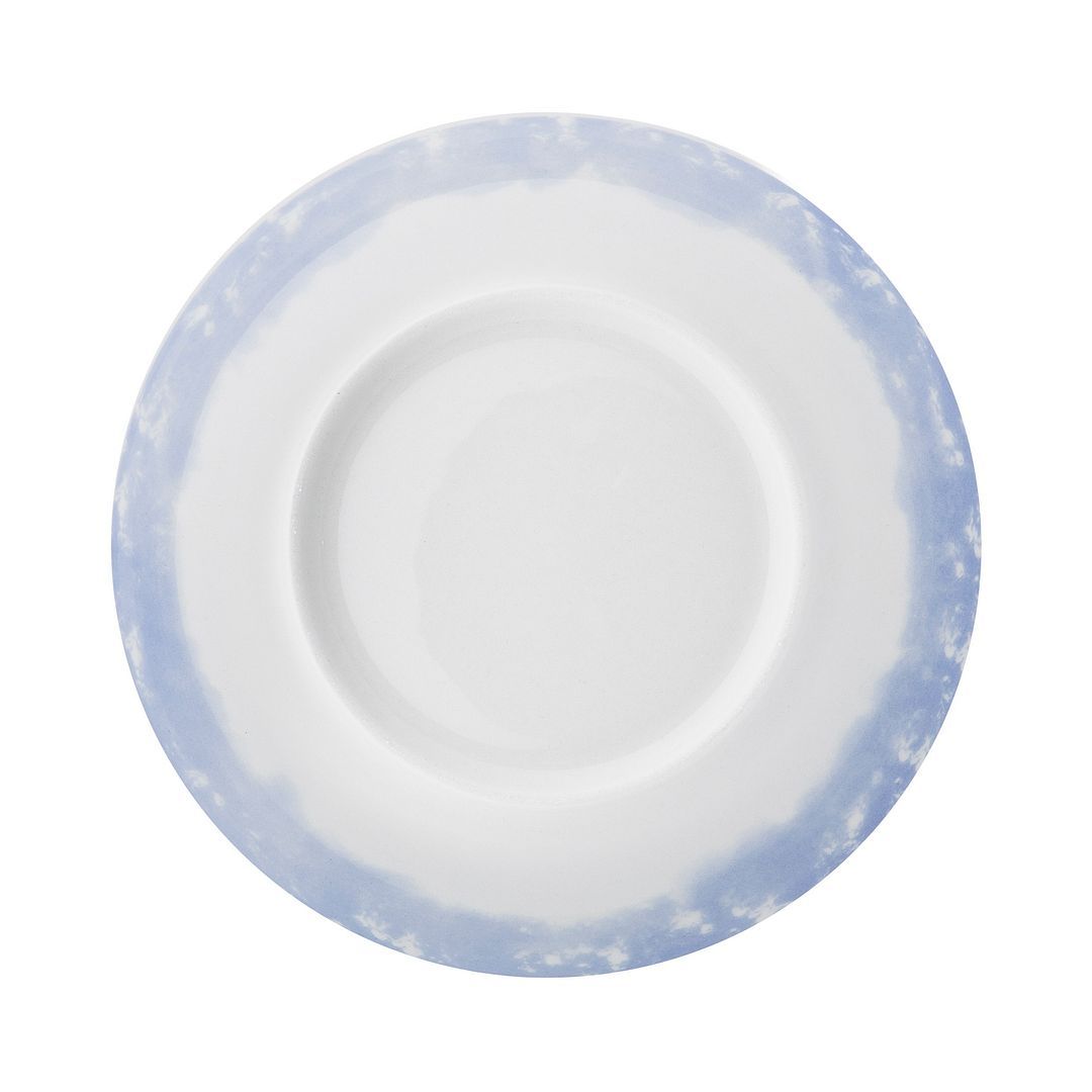 Coup 16-Piece Dinnerware Set - Blue Yellow | Service de vaisselle Coup 16 pièces - bleu et jaune | D87E7ZB2