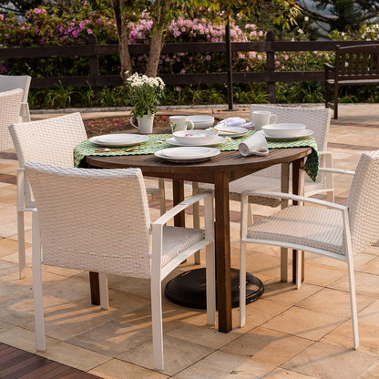 Coup 16-Piece Dinnerware Set - White | Service de vaisselle Coup 16 pièces - blanc | D87E5V9Z