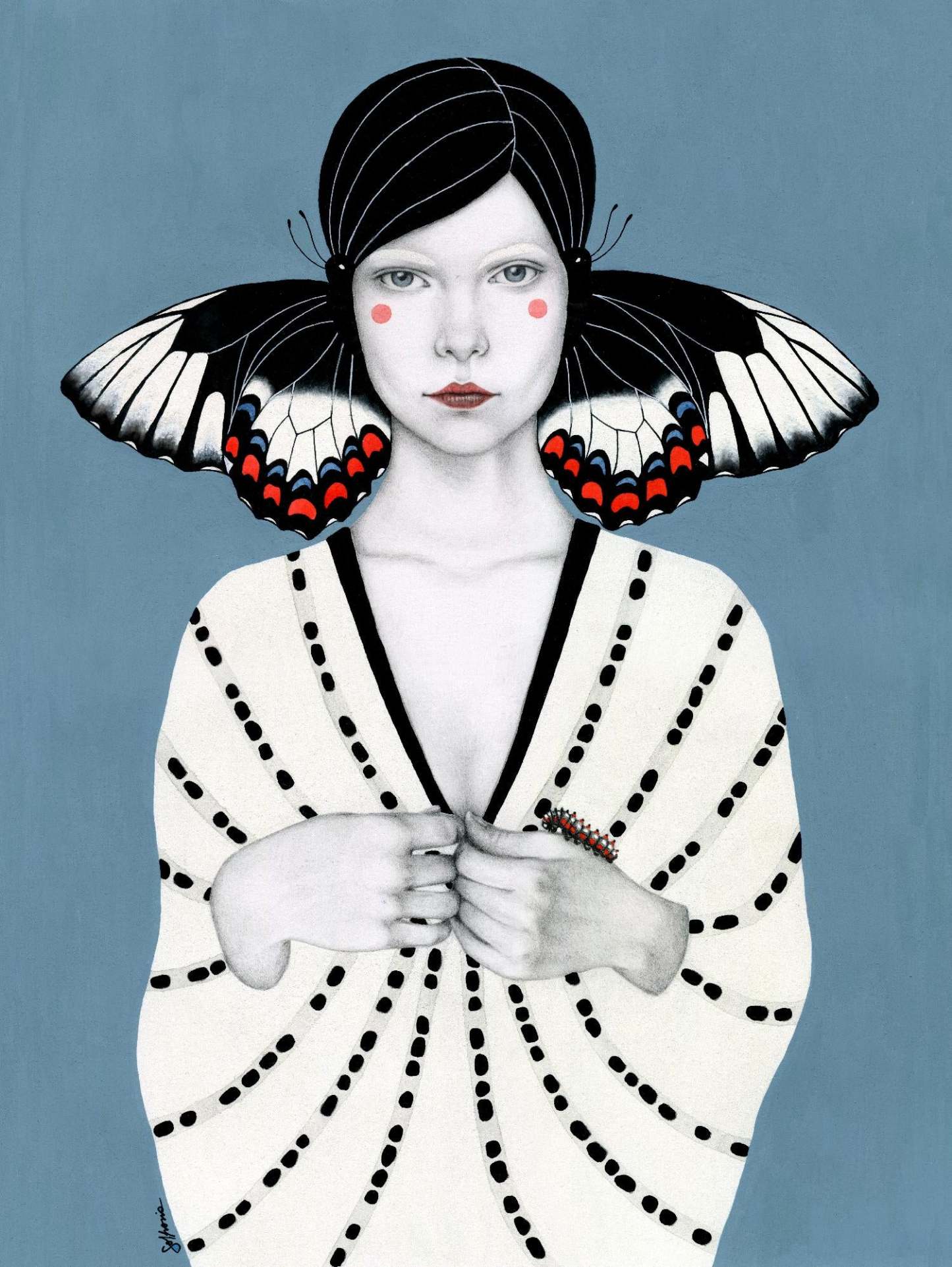 Mila Giant Art 72x54 Wall Art|Œuvre d'art murale Giant Art « Mila » 72 x 54