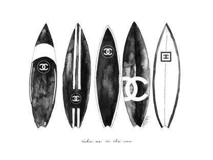 Surf Paysage Giant Art 72x54 Wall Art|Œuvre d'art murale Giant Art « Surf Landscape » 72 x 54