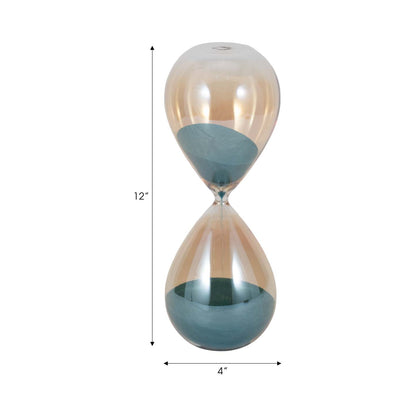 Glass 12 Channing Small Hourglass|Petit sablier Channing de 12 po en verre