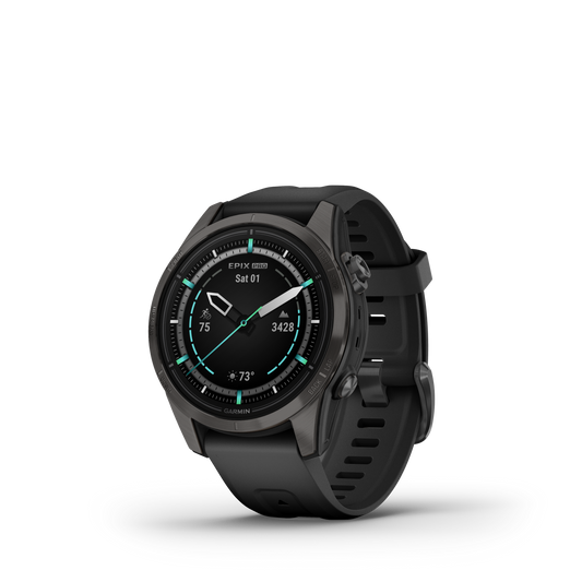 Garmin Epix™ Pro Montre Gps Intelligente - Suivi De La Santé Avec Écran Amoled, 42 Mm - Gris Carbone|Garmin Epix™ Pro Gps Smartwatch - Health Tracking With Amoled Display, 42mm - Carbon Grey