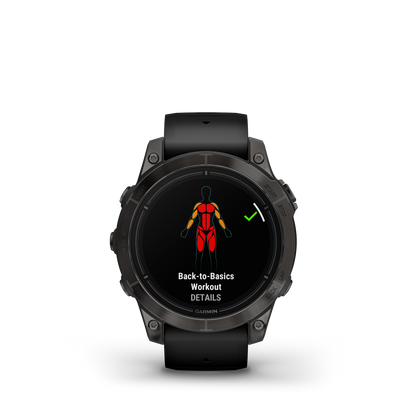 Garmin Epix™ Pro Gps Smartwatch - Suivi de la santé avec écran Amoled, 47 mm - Gris carbone|Garmin Epix™ Pro Montre Gps Intelligente - Suivi de la santé avec écran Amoled, 47 mm - Gris carbone