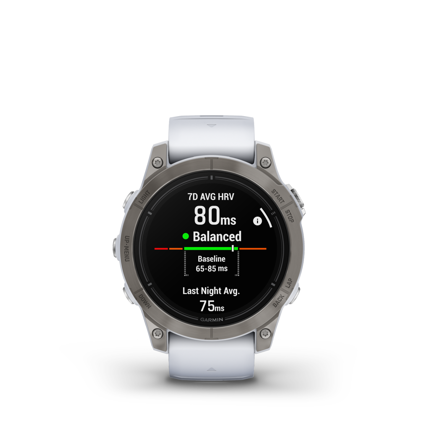 Garmin Epix™ Pro Gps Smartwatch - Health Tracking With Amoled Display, 47mm - Titanium/orange|Garmin Epix™ Pro Montre Gps Intelligente - Suivi De La Santé Avec Écran Amoled, 47 Mm - Titane