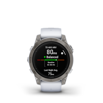Garmin Epix™ Pro Gps Smartwatch - Health Tracking With Amoled Display, 47mm - Titanium/orange|Garmin Epix™ Pro Montre Gps Intelligente - Suivi De La Santé Avec Écran Amoled, 47 Mm - Titane