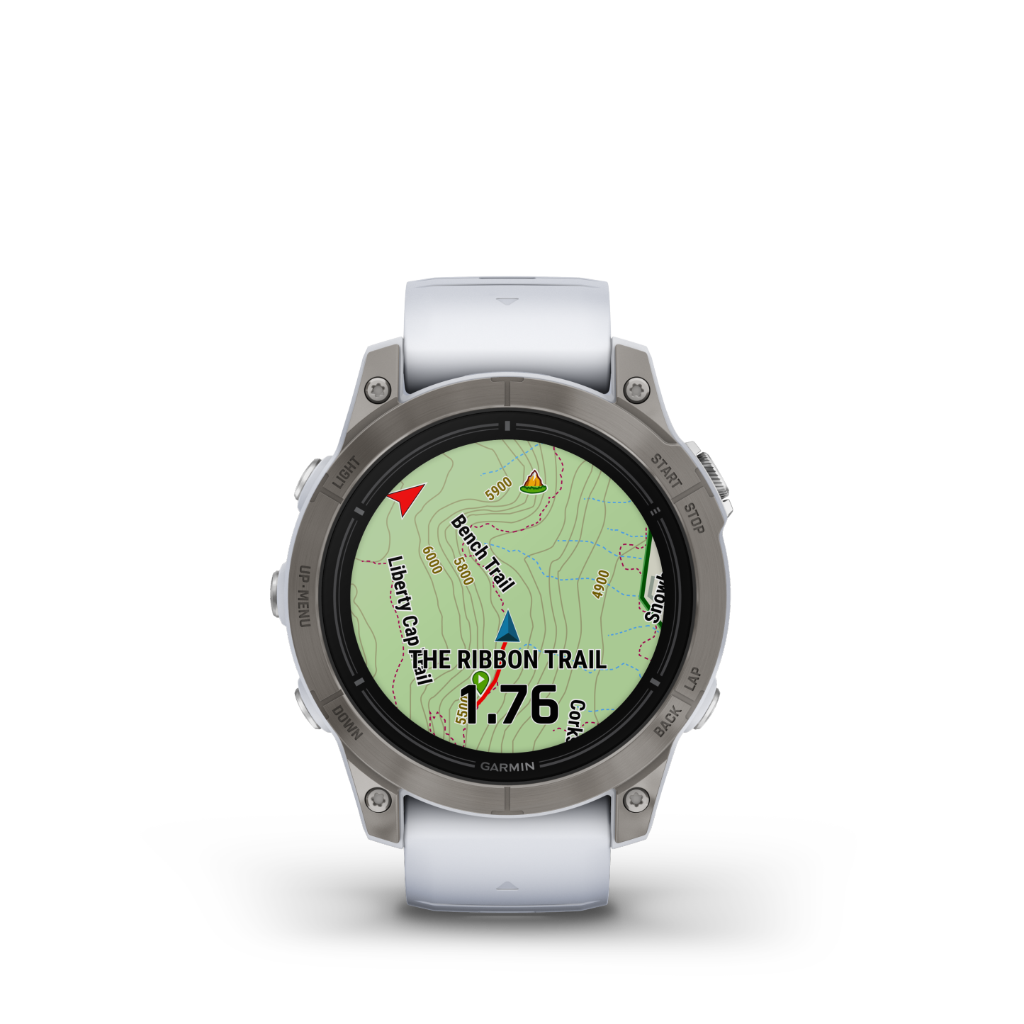 Garmin Epix™ Pro Gps Smartwatch - Health Tracking With Amoled Display, 47mm - Titanium/orange|Garmin Epix™ Pro Montre Gps Intelligente - Suivi De La Santé Avec Écran Amoled, 47 Mm - Titane