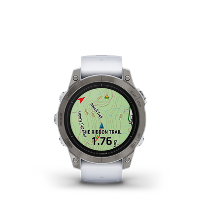 Garmin Epix™ Pro Gps Smartwatch - Health Tracking With Amoled Display, 47mm - Titanium/orange|Garmin Epix™ Pro Montre Gps Intelligente - Suivi De La Santé Avec Écran Amoled, 47 Mm - Titane