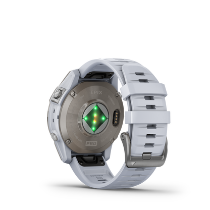 Garmin Epix™ Pro Gps Smartwatch - Health Tracking With Amoled Display, 47mm - Titanium/orange|Garmin Epix™ Pro Montre Gps Intelligente - Suivi De La Santé Avec Écran Amoled, 47 Mm - Titane