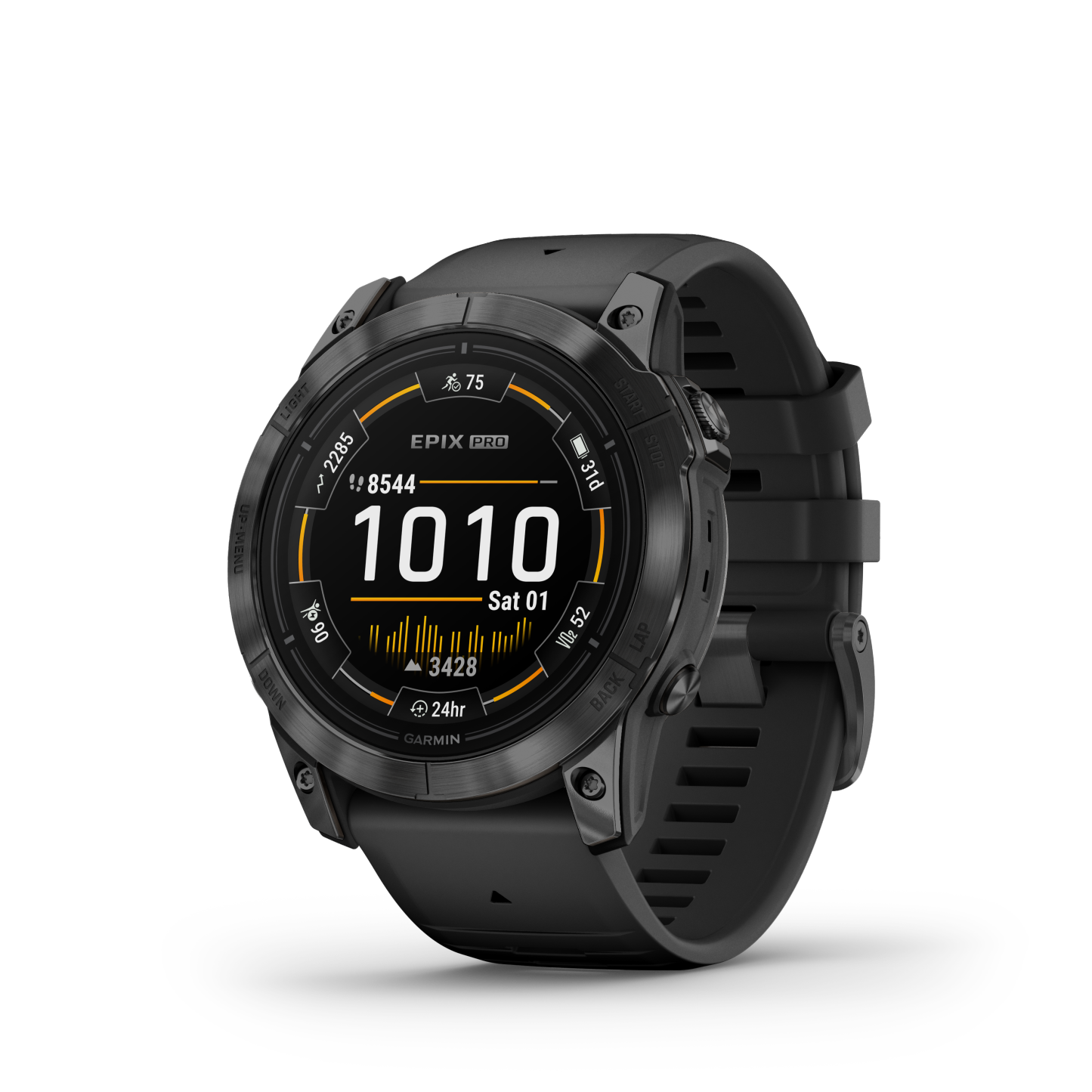 Garmin Epix™ Pro Gps Smartwatch - Suivi de la santé avec écran AMOLED, 51 mm - Gris ardoise | Garmin Epix™ Pro Montre Gps Intelligente - Suivi de la santé avec écran AMOLED, 51 mm - Gris ardoise
