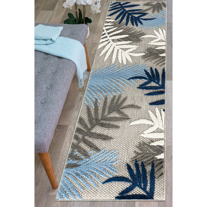 Tapis d'intérieur/extérieur Evora Palm Frond
