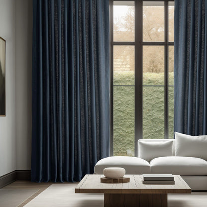 Rideaux occultants en lin français Exclusive Fabrics - Panneau élégant et luxueux (1 panneau)