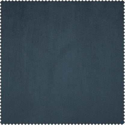 Rideaux occultants en velours peluche Heritage d'Exclusive Fabrics (1 panneau) - Rideaux en velours de luxe pour chambre et salon.