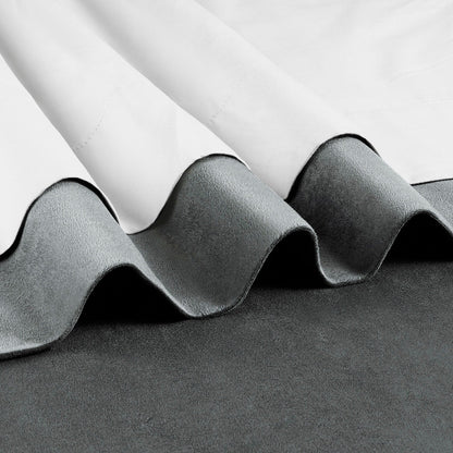 Rideaux occultants extra larges en velours Signature Exclusive Fabrics (1 panneau) - Luxueux rideaux occultants