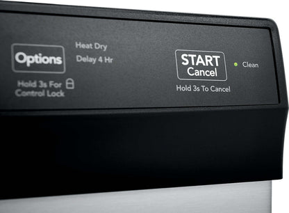 Frigidaire Lave-vaisselle encastrable à commande frontale 24 55 dBA - Acier inoxydable - FFCD2413US | Lave-vaisselle encastré Frigidaire de 24 po et de 55 dBA avec commandes à l'avant - acier inoxydable…