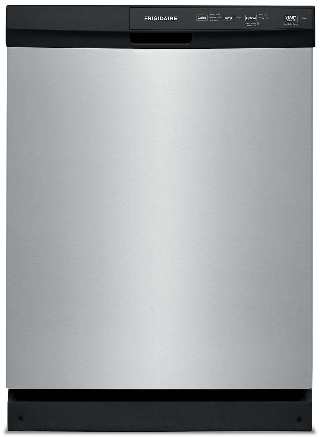 Frigidaire Lave-vaisselle encastrable à commande frontale 24 55 dBA - Acier inoxydable - FFCD2413US | Lave-vaisselle encastré Frigidaire de 24 po et de 55 dBA avec commandes à l'avant - acier inoxydable…