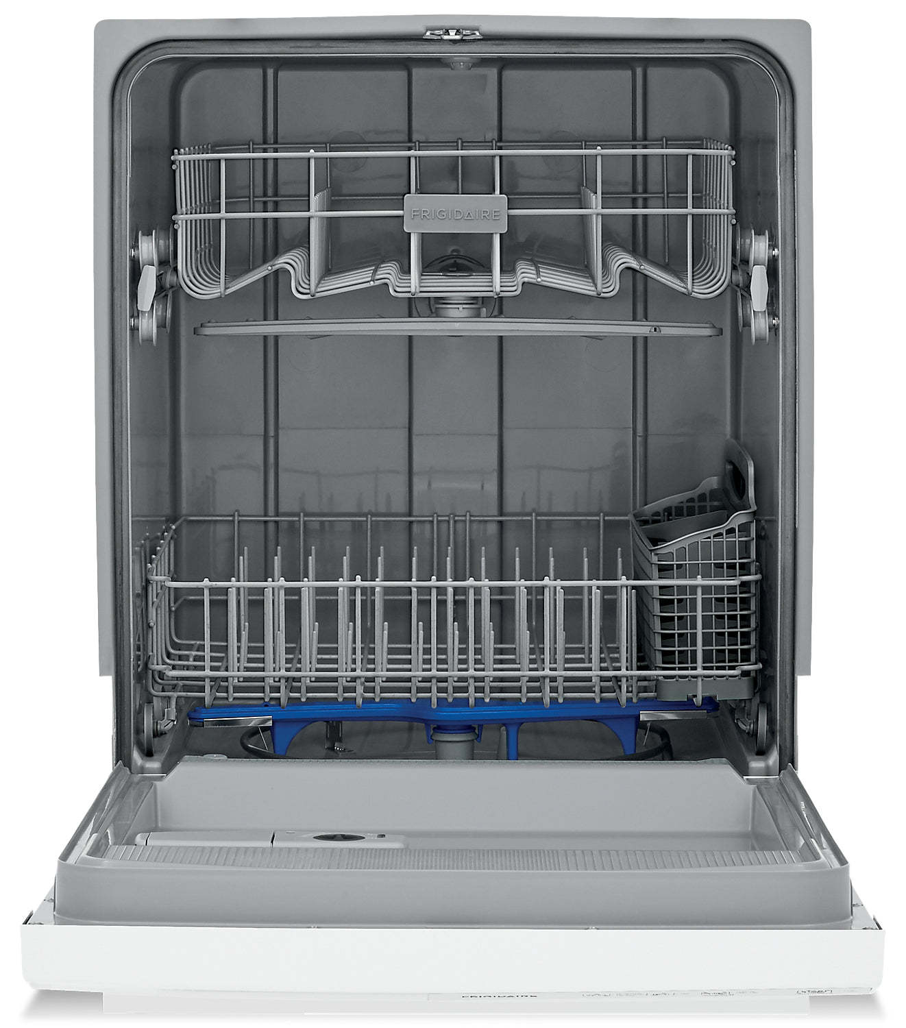 Frigidaire Lave-vaisselle encastrable à commande frontale 24 55 dBA - Blanc - FFCD2413UW | Lave-vaisselle encastré Frigidaire de 24 po et de 55 dBA avec commandes à l'avant - blanc - FFCD2413…