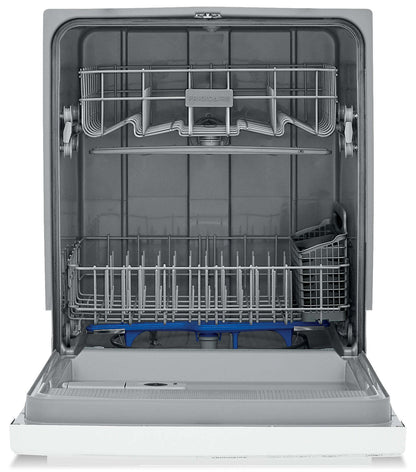 Frigidaire Lave-vaisselle encastrable à commande frontale 24 55 dBA - Blanc - FFCD2413UW | Lave-vaisselle encastré Frigidaire de 24 po et de 55 dBA avec commandes à l'avant - blanc - FFCD2413…