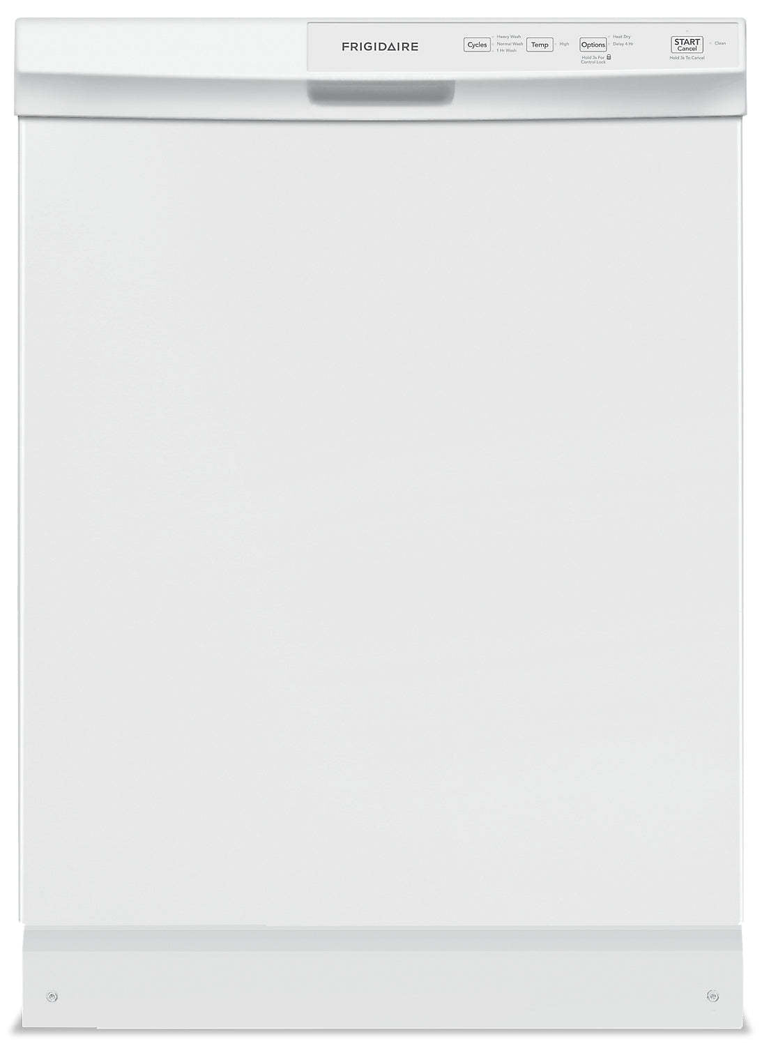 Frigidaire Lave-vaisselle encastrable à commande frontale 24 55 dBA - Blanc - FFCD2413UW | Lave-vaisselle encastré Frigidaire de 24 po et de 55 dBA avec commandes à l'avant - blanc - FFCD2413…