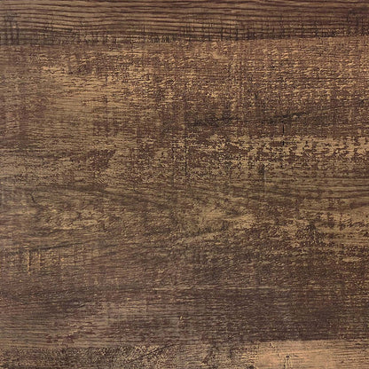 Bureau Flynn 47.25 d'aspect bois récupéré avec 2 tiroirs - Marron|Bureau Flynn de 47,25 po d'apparence bois recyclé à 2 tiroirs - brun