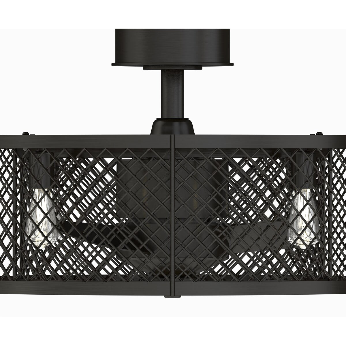 Ventilateur de plafond à 4 lumières Vintere en bronze vieilli de la collection Fanimation Studio