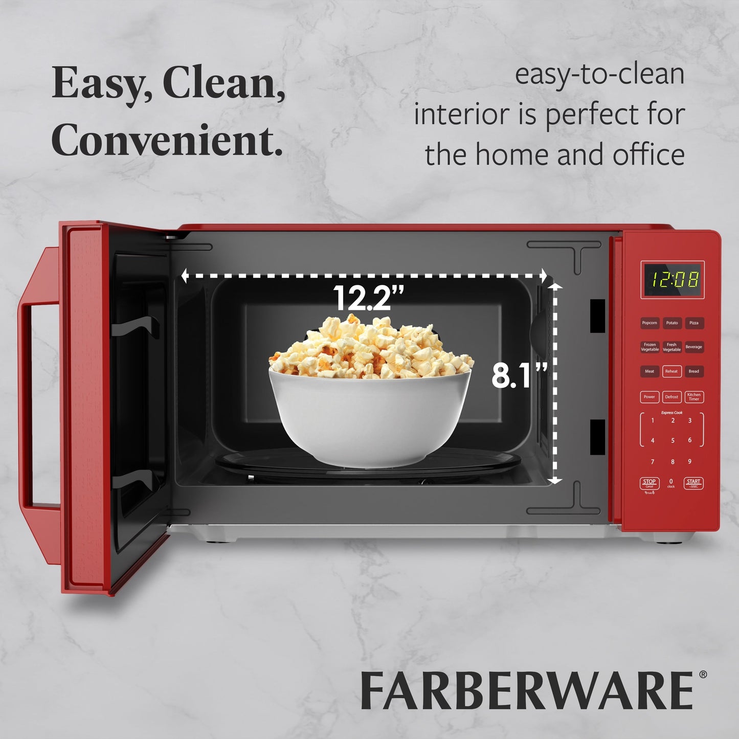 Micro-ondes de comptoir compact Farberware de 700 watts