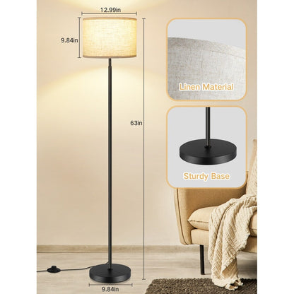 Lampadaires pour salon avec télécommande et 4 températures de couleur - Non disponible