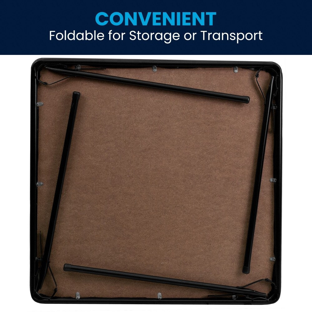 Table de cartes pliable en vinyle