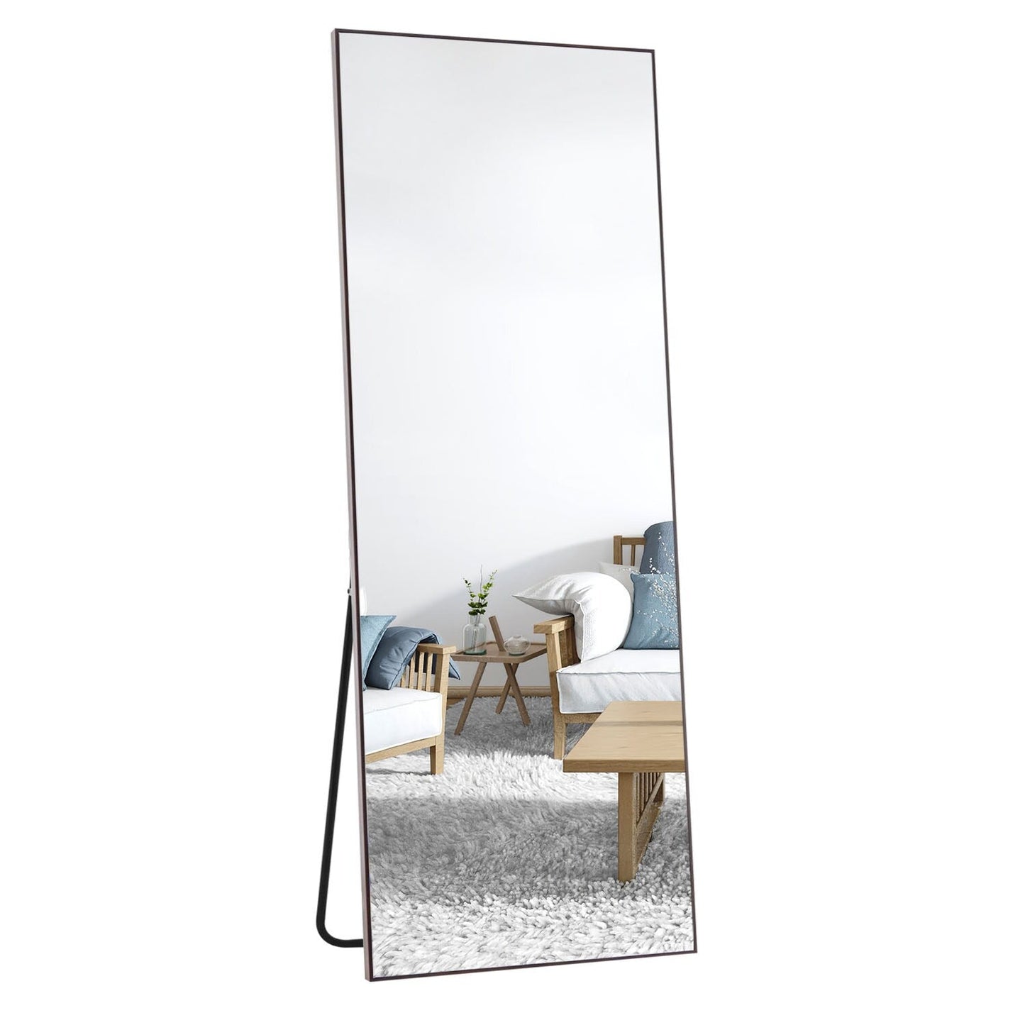 Miroir pleine longueur, grand miroir mural, miroir en pied