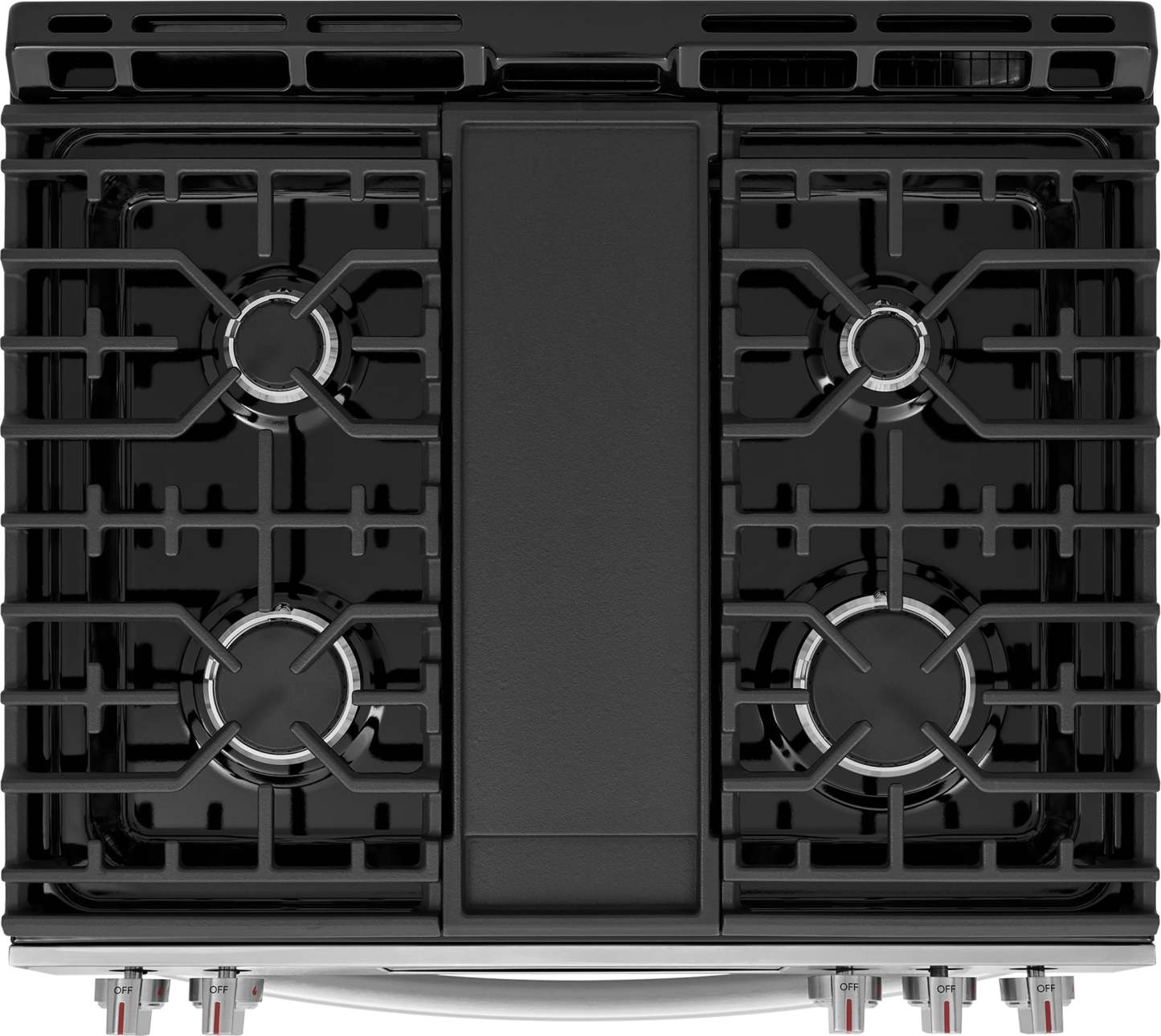 Cuisinière à gaz Frigidaire Gallery de 6 pi³ avec pizza cuite sur pierre - acier inoxydable Smudge-ProofMD - GCFG3070BF
