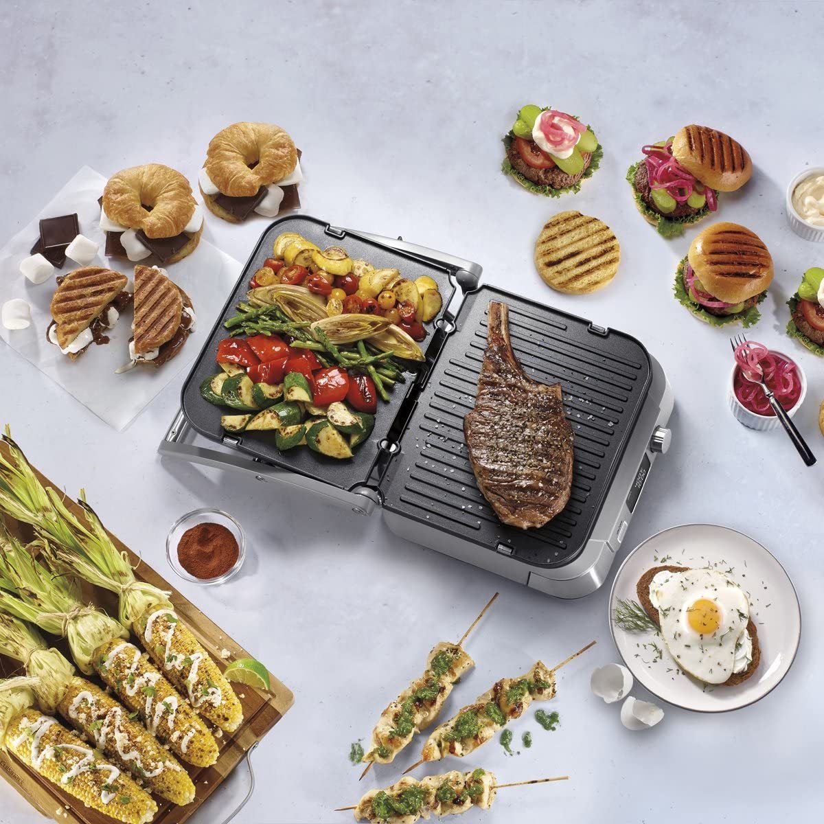 Cuisinart Griddler Five - GR-5BC|Gril GriddlerMD Cinq Cuisinart - GR-5BC|GR5BCGRI