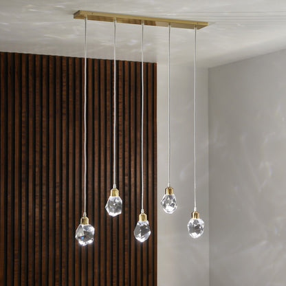 Suspension/Lustre LED Galway Crystal Rock par iNSPIRE Q Bold