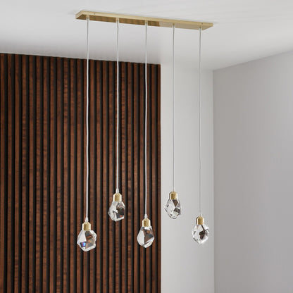 Suspension/Lustre LED Galway Crystal Rock par iNSPIRE Q Bold